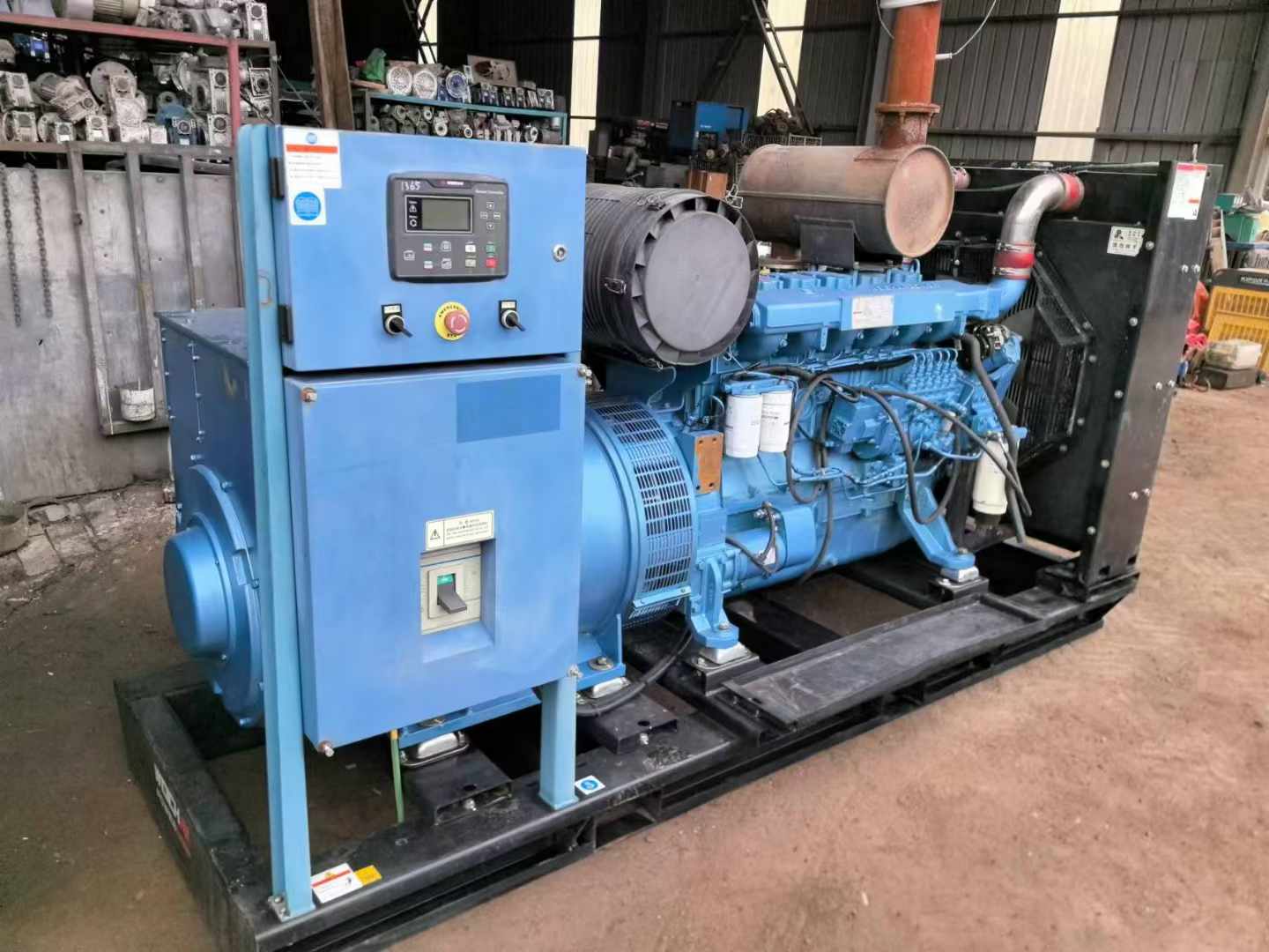 嘉善500kW 柴油发电机组可带动设备功率的计算公式是什么？